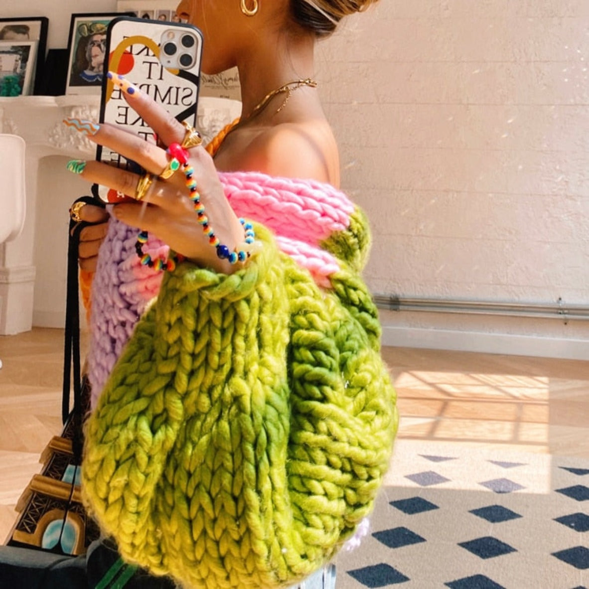 Boho Inspired Chunky Cardigan