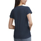 Women's 100% Cotton V‑Neck T‑shirt. Front