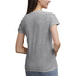 Women's 100% Cotton V‑Neck T‑shirt. Front