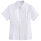 Basic JK uniform white slim professional shirt women's short-sleeved spring Japanese college wind school uniform