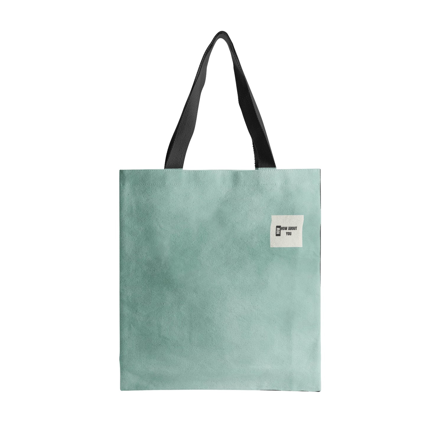 What About You Heavy Duty and Strong Natural Canvas Tote Bags