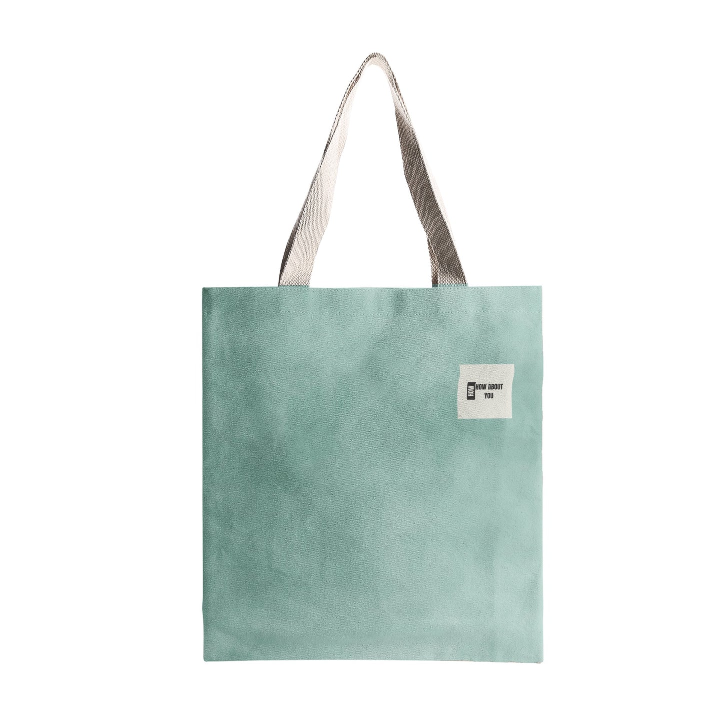 What About You Heavy Duty and Strong Natural Canvas Tote Bags