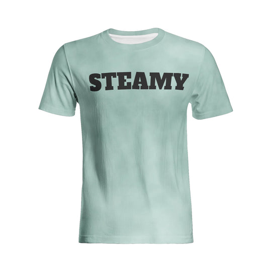 STEAMY Unisex All-Over Print Cotton T-shirts