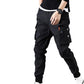 Hot Autumn Men Pants Hip Hop Harem Joggers Pants 2021New Male Trousers Mens Solid Multi-pocket Cargo Pants Skinny Fit Sweatpants