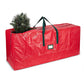 Christmas Storage Bag for Artificial Decomposable Trees in Red - Holiday Organizing and Collecting Tree Bag