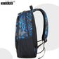 Graffiti three-piece lattice backpack male student bag back Pack casual computer junior high school backpack