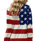 Women's American Flag Casual Urban Sweatshirt