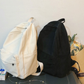 Cyflymder Fashion Female Bookbag Cotton Women Backpack for Teenagers Girl College Men Black School Bag Student Mochila