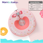 Mambobaby 0-12 Months Solid Non-inflatable Baby Neck Swim Floating Infant Swimming Neck Ring Trainer For Newborn Safe Pool Toys