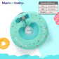 Mambobaby 0-12 Months Solid Non-inflatable Baby Neck Swim Floating Infant Swimming Neck Ring Trainer For Newborn Safe Pool Toys