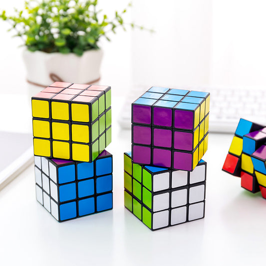 Creative children's puzzle toys three-level magic cube adult decompression primary school students beginners