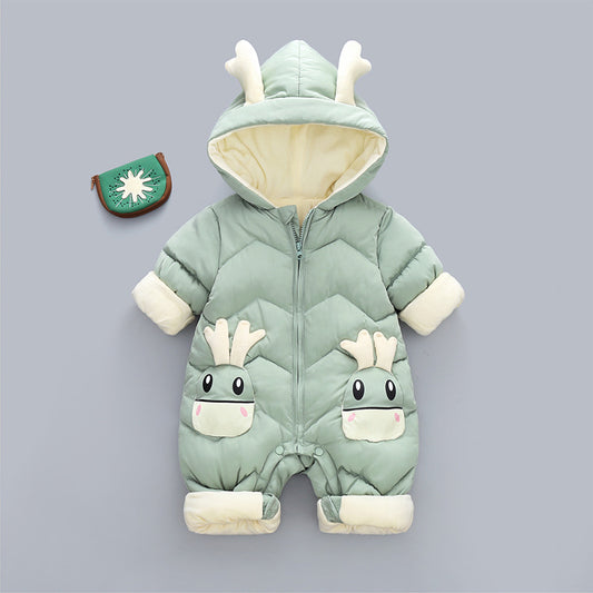 Newborn baby clothes winter climbing clothes baby