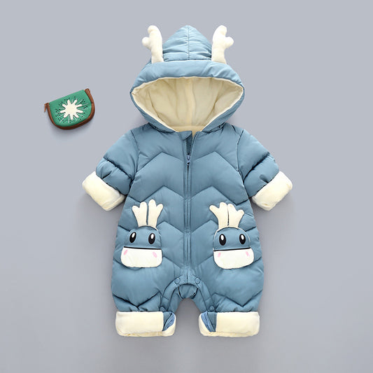 Newborn baby clothes winter climbing clothes baby