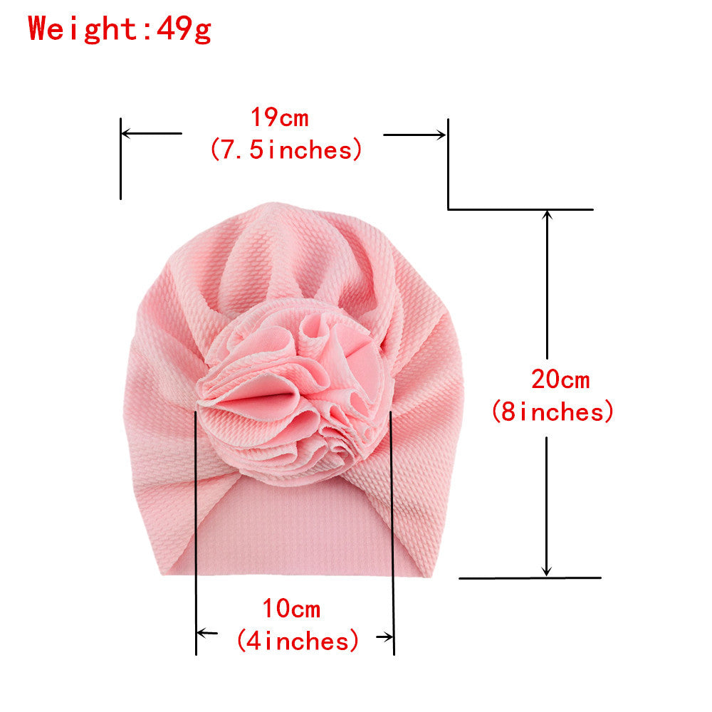 Amazon Hot European and American Baby Sun Flower Set Hood Baby Ins Children's Towel Hacle Wholesale Factory Direct