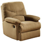 Arcadia Recliner (Motion) in Light Brown Microfiber 00627