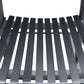wooden porch rocker chair  BLACK