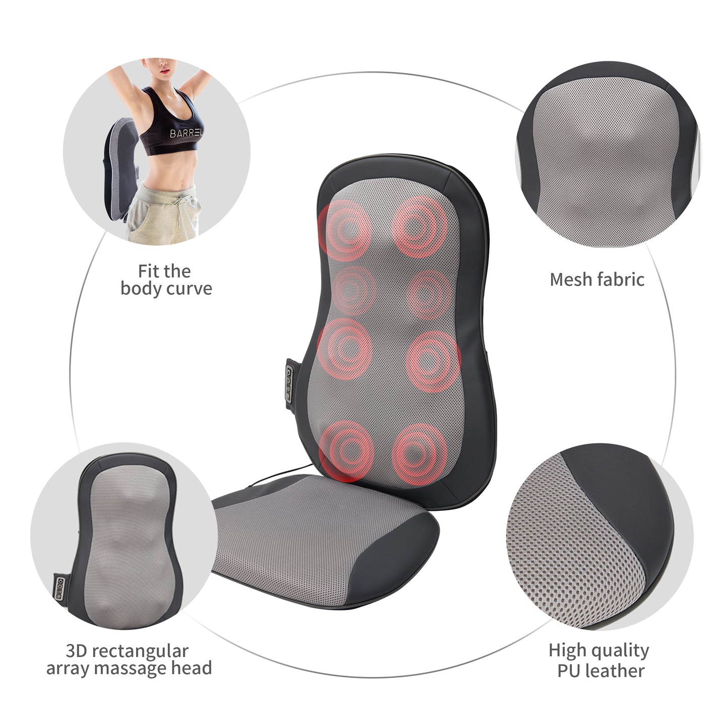 Thai massage car cushion