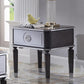 House Beatrice End Table, Charcoal  Light Gray Finish 88817