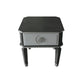 House Beatrice End Table, Charcoal  Light Gray Finish 88817