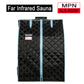 Far infrared sauna box