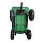 folding wagon  Poly Garden Dump Cart with Steel Frame and 10-inPneumatic Tires, 300-Pound Capacity, Green