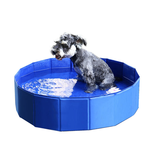 Summer Pet Dog Swimming Pool Pet Bath Pool for Puppy Washing Portable PVC Outdoor Durable Pet Bathing Tub Kid Pool for Large Dog