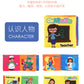 12 stereo baby cloth book Early school toys English hand palm book animal digital cognitive baby cloth foreign trade