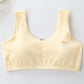 Underwear female primary school development period 8-9-12-16 years old vest cotton girl junior high school student anti-convex point bra