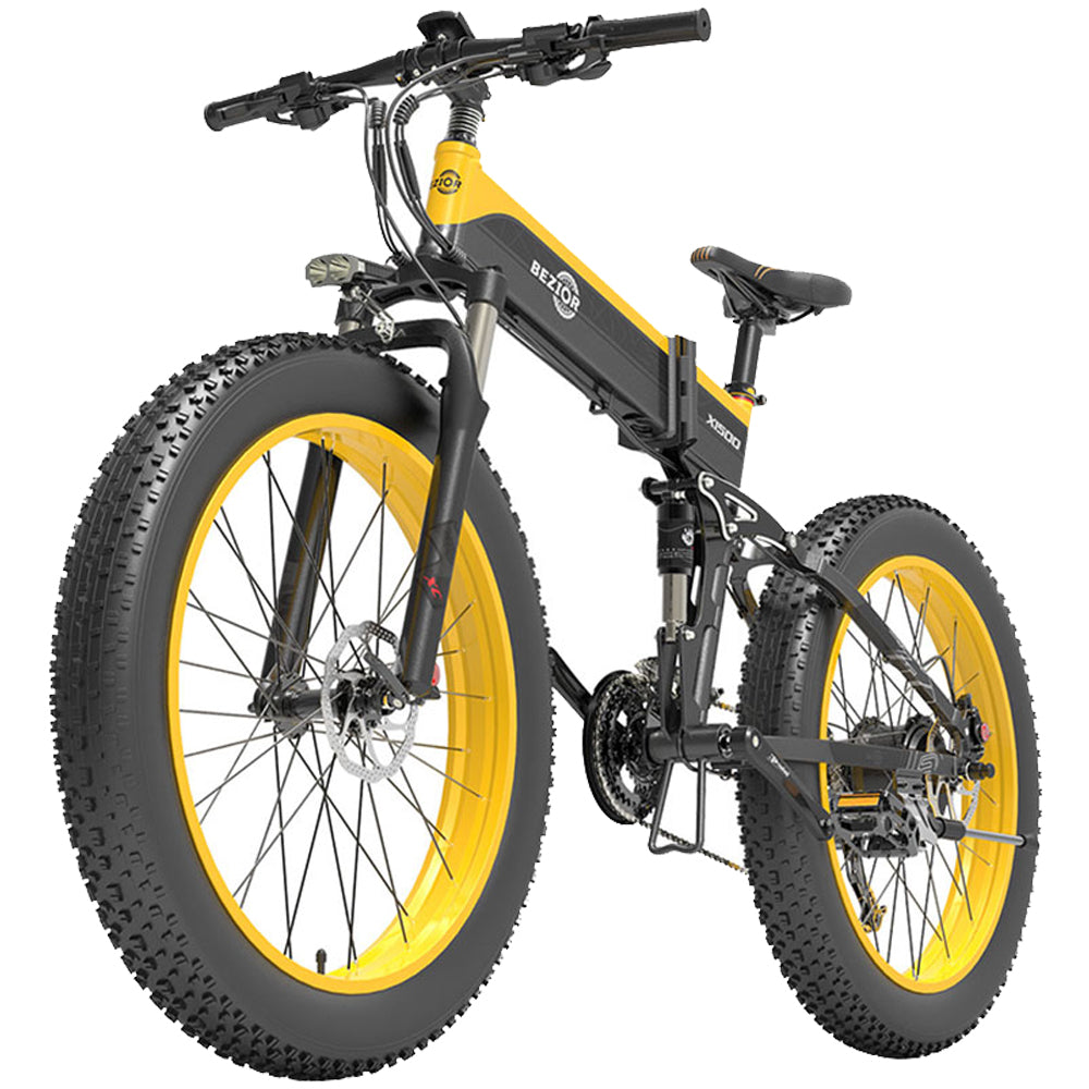 Bezior X1500 Electric Mountain Folding Bike