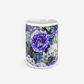 Floral Print Classic Glossy Mug