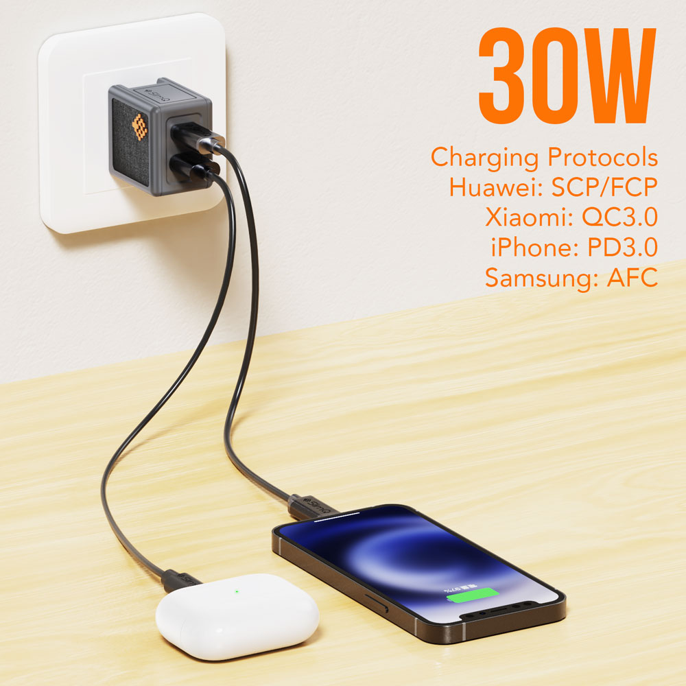 30W USB-C PD Charger