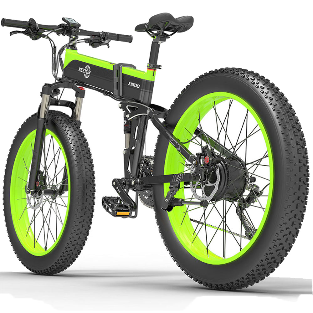 Bezior X1500 Electric Mountain Folding Bike