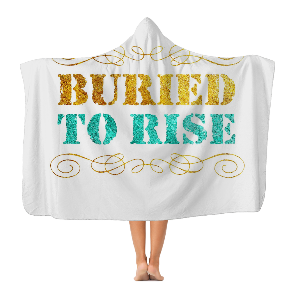 Buried To Rise Premium Adult Hooded Blanket