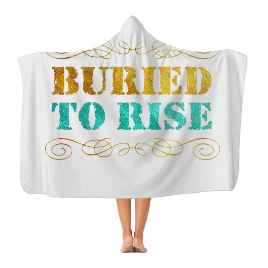 Buried To Rise Premium Adult Hooded Blanket