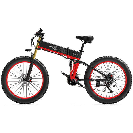 Bezior X Plus Electric Mountain Folding Bike