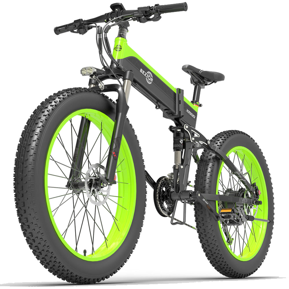 Bezior X1500 Electric Mountain Folding Bike