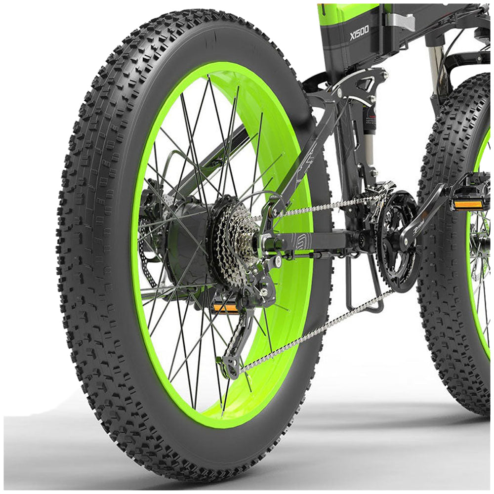 Bezior X1500 Electric Mountain Folding Bike