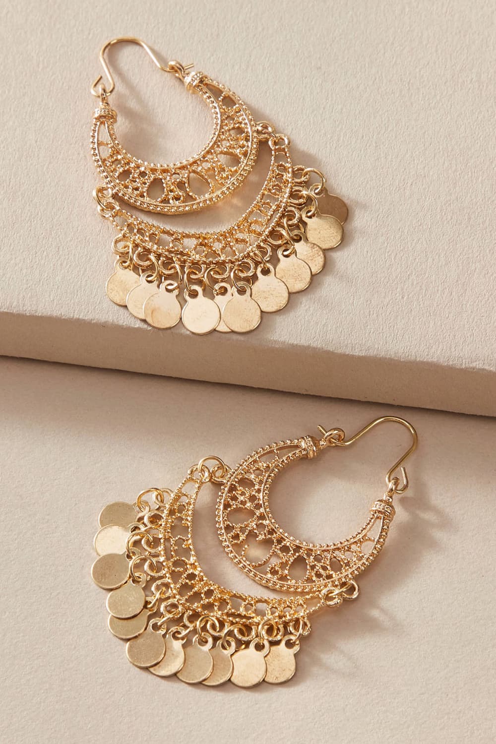 Zinc Alloy Dangle Earrings