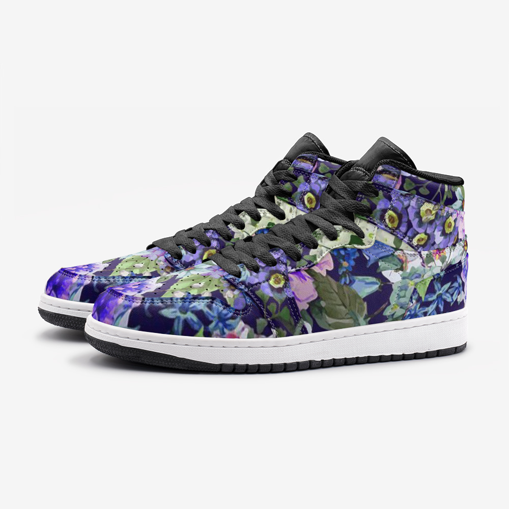 Leaf & Flower Natural Print Unisex Sneaker TR