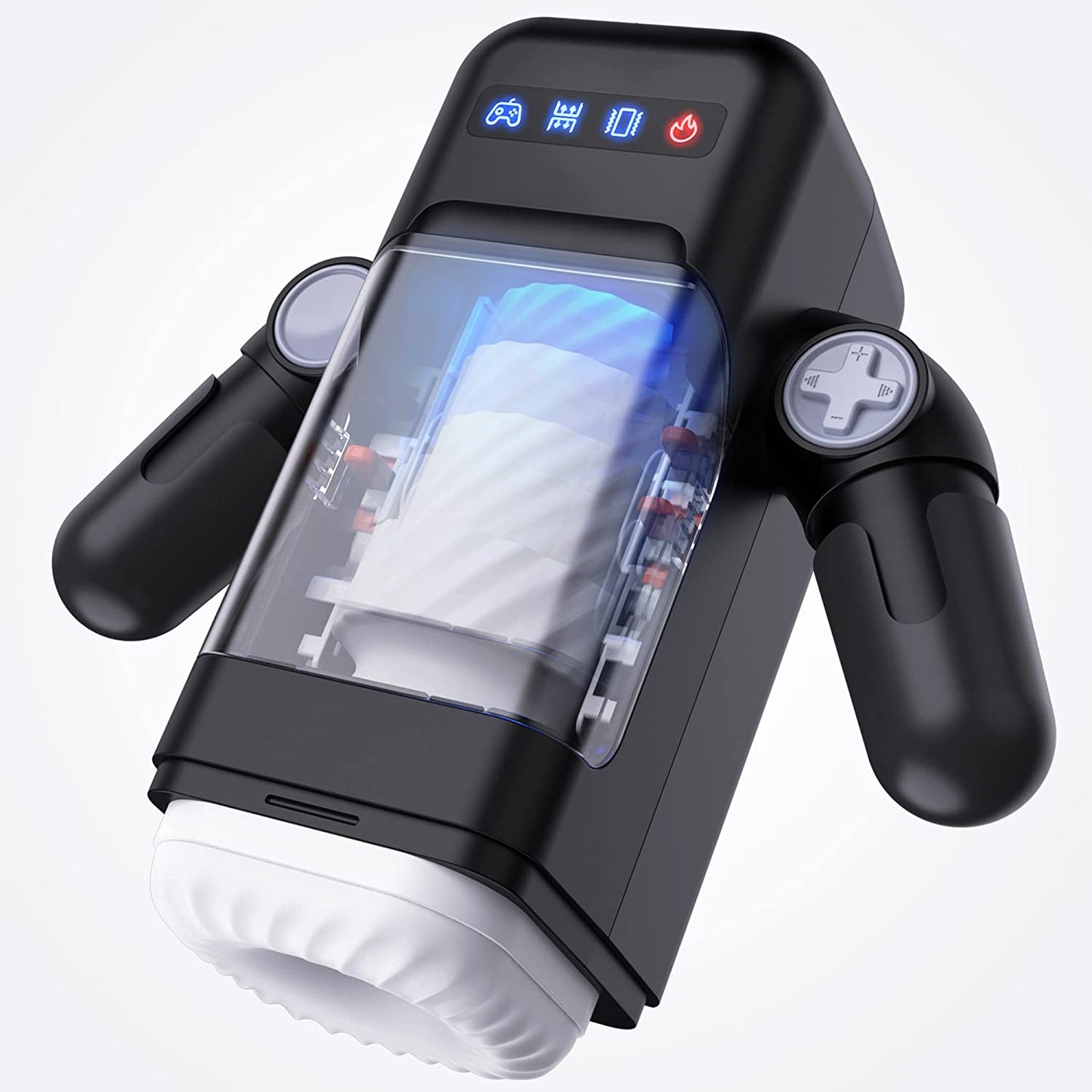 Pearlsvibe- Game cup - Thrust vibration masturbator with heating function