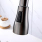 Stainless steel kitchen faucet
