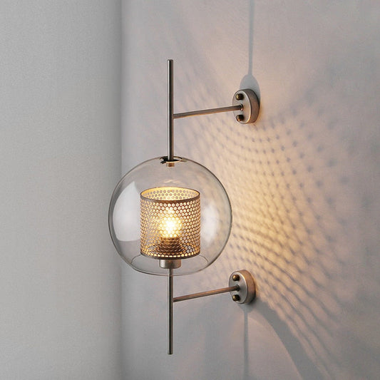 Modern Glass Sconce Wall Lamp Fixture - Tanja