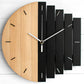 Wooden Abstract Wall Clock