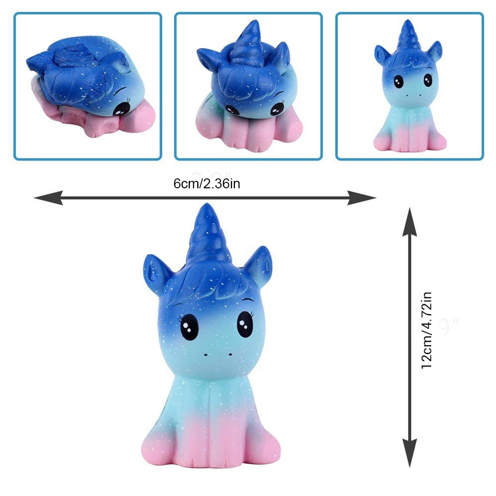 Jumbo Kawaii Popcorn Unicorn Cake Squishy Donut Fruit Squishi Slow Rising Stress Relief Squeeze Toys for Baby Kids Charisma Gift