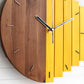 Wooden Abstract Wall Clock