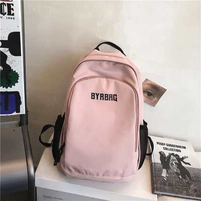 15.6-inch computer bag female college student bag Korean version of the original large capacity shoulder bag female high school student campus backpack