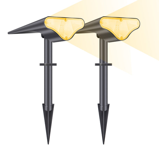 Solar lawn lamp new solar garden lamp 15LED super bright lawn lamp outdoor polymer light IP65