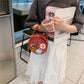 Summer new Korean children's coin wallet round sequins decorative Messenger bag cute mini portable shoulder bag
