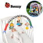 SOZZY baby music car jocket bed clip turn BB device bell small doll baby early education toy latches hanging clip