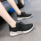 Socks shoes female 2021 summer new breathable flying weave sports shoes female students old shoes Korean women's shoes M008